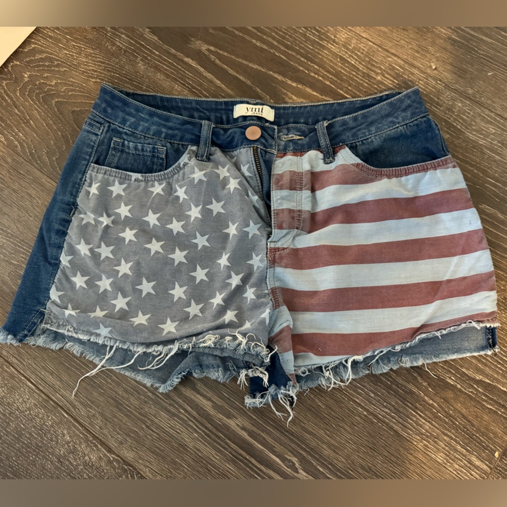 3 for $15 American Flag Shorts